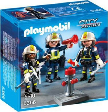 Playmobil 5366 - Feuerwehr Team - Playmobil - (Spielwaren / Play Sets)