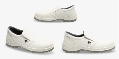 X0500 Kochschuhe S2 weiß Rutschfest Gr 39-48 Schuhe Berufsschuhe Bäckerschuhe