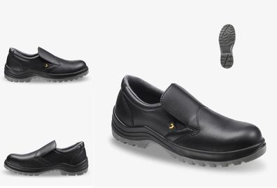 Kochschuhe S3 Arbeitsschuhe schwarz Gr 37-48 Berufsschuhe Bäckerschuhe Bäckerclogs