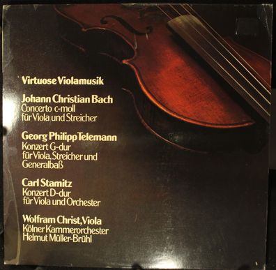 Schwann Musica Mundi VMS 2060 - Johann Christian Bach, Georg Philipp Telemann, C