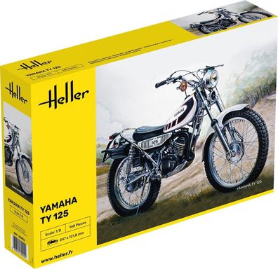 Heller 1:8 80902 Yamaha TY 125 - NEU