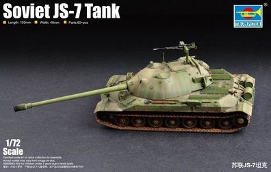 Trumpeter 1:72 7136 Soviet JS-7 Tank - NEU