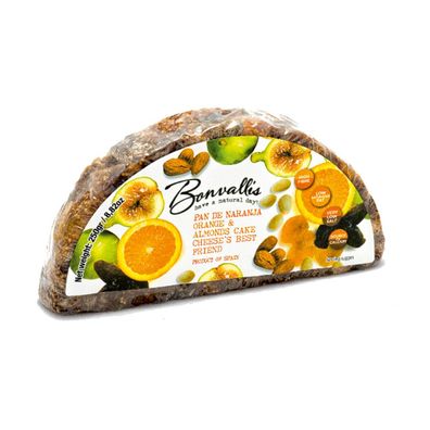 Bonvallis Fruchtschnitte Orange-Mandel