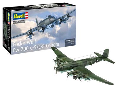 Revell 1:72 3777 Focke-Wulf Fw 200 C-5/C-8 Condor - NEU