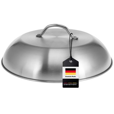 bremermann Burgerhaube 32 cm / / Grillhaube Schmelzglocke Burger-Cover