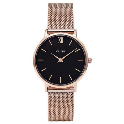 Minuit Mesh Rosé Gold/Black CL30016 Neu & OVP