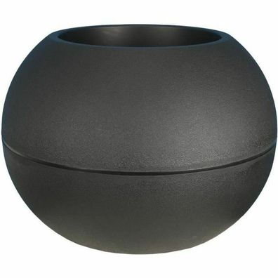 Blumentopf Riviera Boule 50 cm schwarz