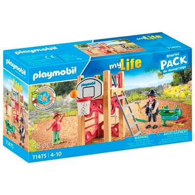 Bauspielzeug Playmobil 71475 Charpentier mit Spielturm