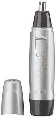 Nasen- und Ohrtrimmer Braun EN10, schwarz und silber, wasserdicht