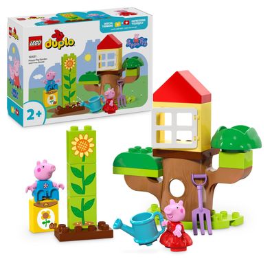 Bauspielzeug LEGO DUPLO Peppa Pig Garten und Baumhaus