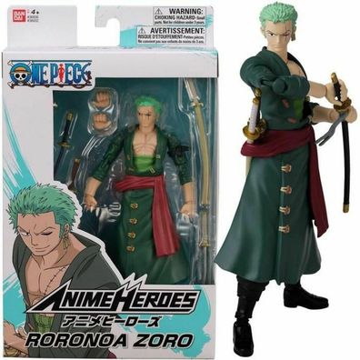 Sammlerfigur Bandai Roronoa Zoro Anime Heroes 17 cm
