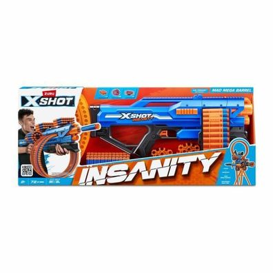 Blaster Zuru X-Shot Insanity mit 72 Pfeilen