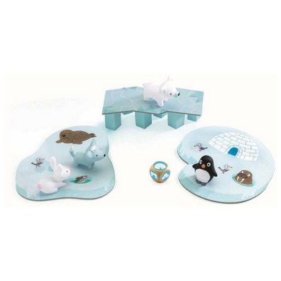 Gesellschaftsspiel Djeco Little Cooperation Kooperativ Blau