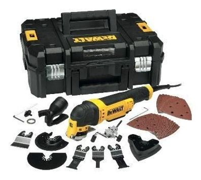 Multifunktionswerkzeug Dewalt DWE315KT 300 Watt, schwarz-gelb