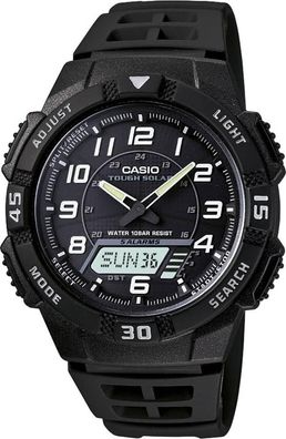 Herrenuhr Casio AQ-S800W-1BVEF Solar Schwarz