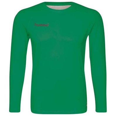 Langarm-T-Shirt Hummel First Performance Grén