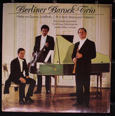 Eterna 8 27 995 - Berliner Barock-Trio - Werke von Quantz, Schaffrath, C. Ph. E