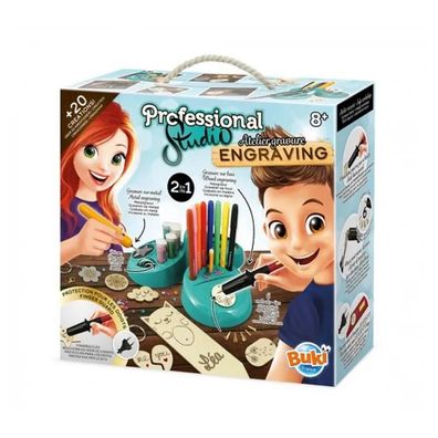 Gravier-Set Buki Atelier de Gravure Multicolor