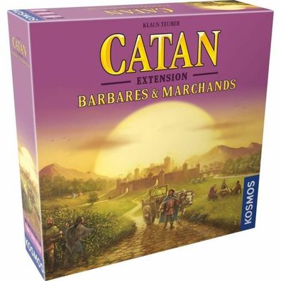 Gesellschaftsspiel Asmodee Barbares et Marchands violett