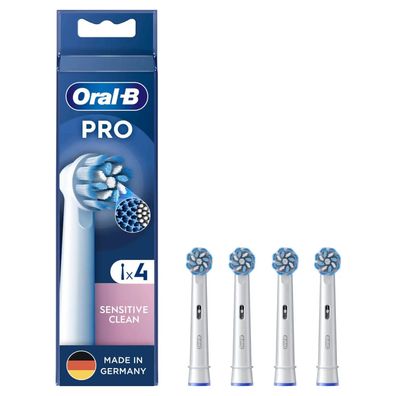 Zahnbérstenaufsätze Oral-B Pro Sensitive Clean Weiß