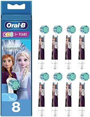 Zahnbérstenaufsätze Oral-B Kids Frozen violett