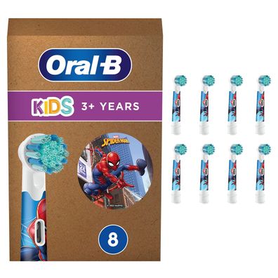 Brossettes Oral-B Kids Spiderman mit extra-weichen Borsten