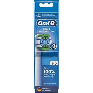 Zahnbérstenaufsatz Oral-B Pro Precision Clean, 5 Stéck, Weiß