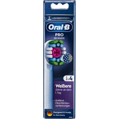 Zahnpflege Oral-B Pro 3D White Ersatzbérsten, weiß