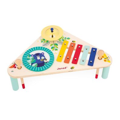 Musiktisch Janod Bunt Holzspielzeug fér Kinder