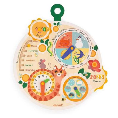 Lernspielzeug janod Roue ducative bunt