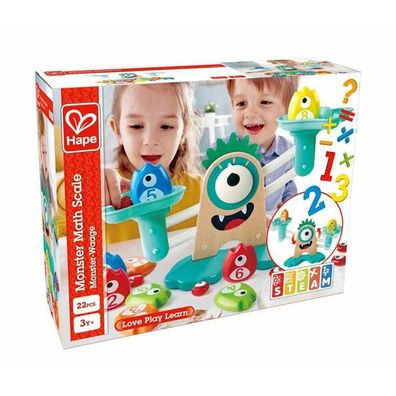 Lernspielzeug hape Balance Mathmatiques Monstres grén