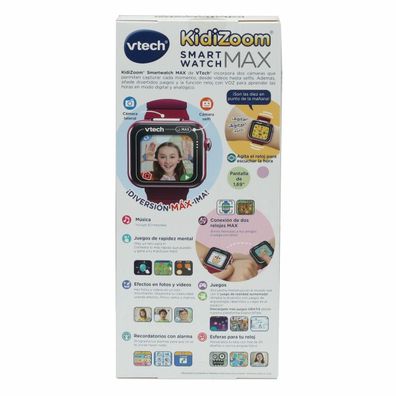 Smartwatch VTech Kidizoom Smartwatch Max Framboise