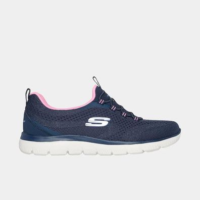 Freizeitschuhe Skechers Summits - New Nature Navy und Rosa