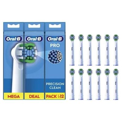 Brossettes Oral-B Pro Precision Clean Weiß, 12 Stéck