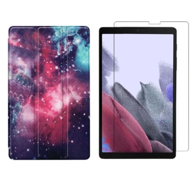2in1 Set für Samsung Galaxy Tab A7 Lite 2021 SM-T220 / T225 8.7 Zoll Hülle+Glas