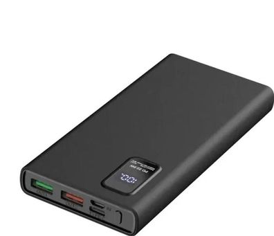 Powerbank Platinet Modell Elegant Schwarz 10000 mAh