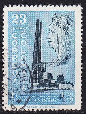 Kolumbien Colombia [1953] MiNr 0648 ( O/used )