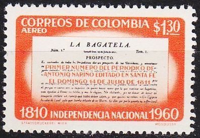 Kolumbien Colombia [1960] MiNr 0940 ( * */mnh )