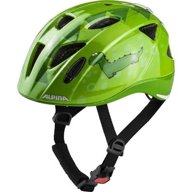 Kinderfahrradhelm Alpina Ximo Flash Grén mit LED-Licht
