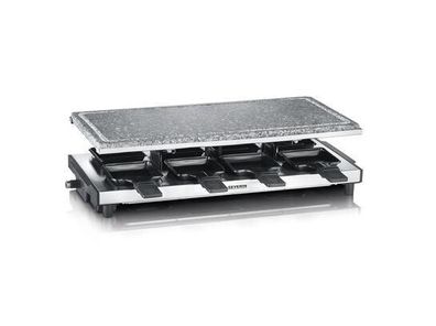 Raclette Severin RG 2374 Edelstahl fér 8 Personen