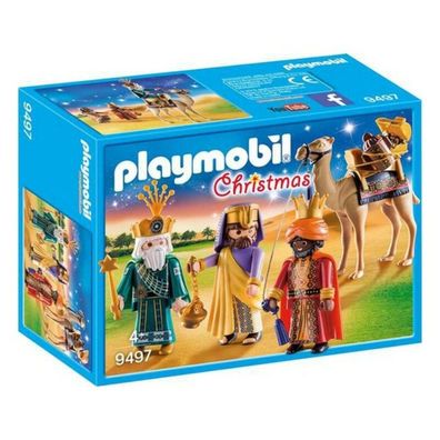 Figurine Playmobil Drei Könige mit Kamel und Zubehör
