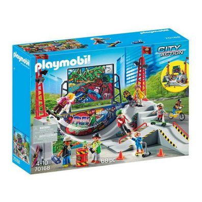 Bauset Playmobil Skatepark farbenfroh