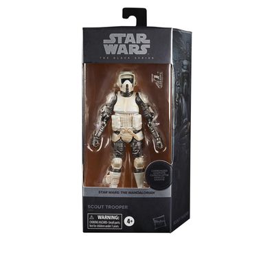 Sammlerfigur Hasbro Scout Trooper Carbonized schwarz
