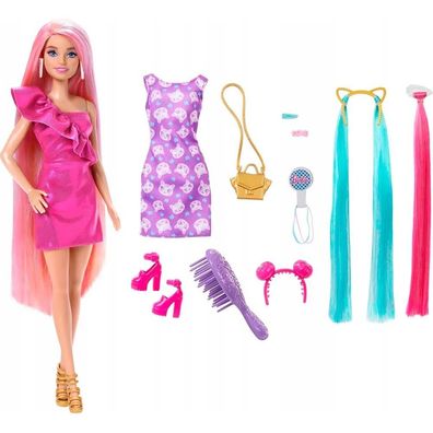 Puppe Barbie Fun & Fancy Hair von barbie, rosa