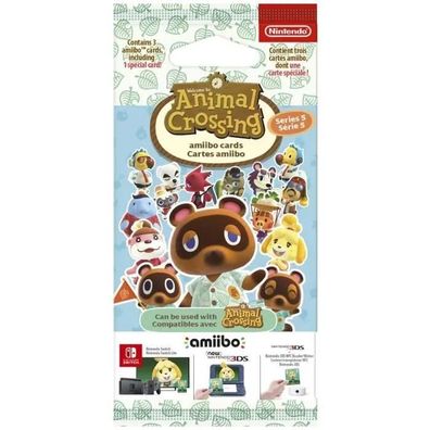 Spielzubehör Nintendo Animal Crossing - Serie 5 Amiibo Karten