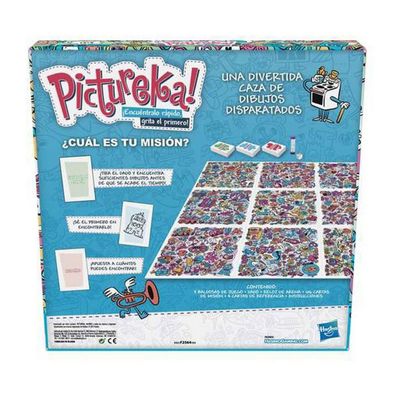 Gesellschaftsspiel Hasbro Pictureka bunt
