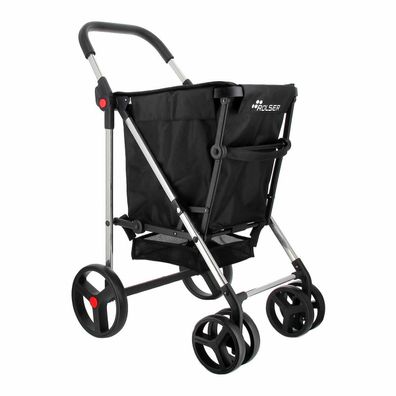 Einkaufswagen Rolser Basket MF Schwarz