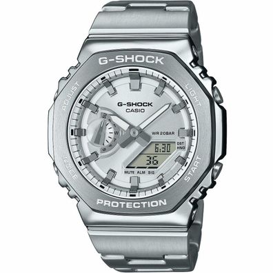 Armbanduhr Casio G-Shock GM-2110D-7AER silber