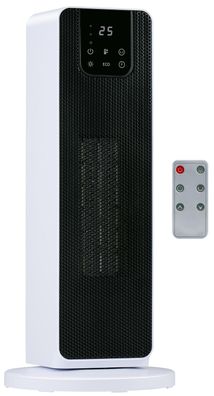 Elektrischer Turmheizer Alpina 800-2000W Weiß