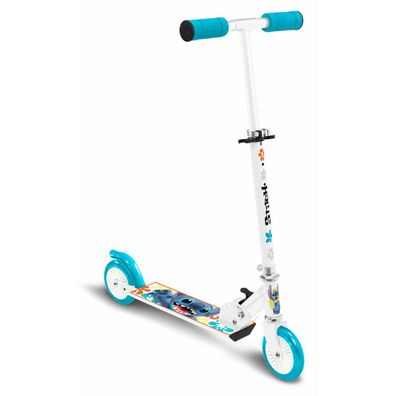 Kinderroller Disney Stitch bunter faltbarer Scooter